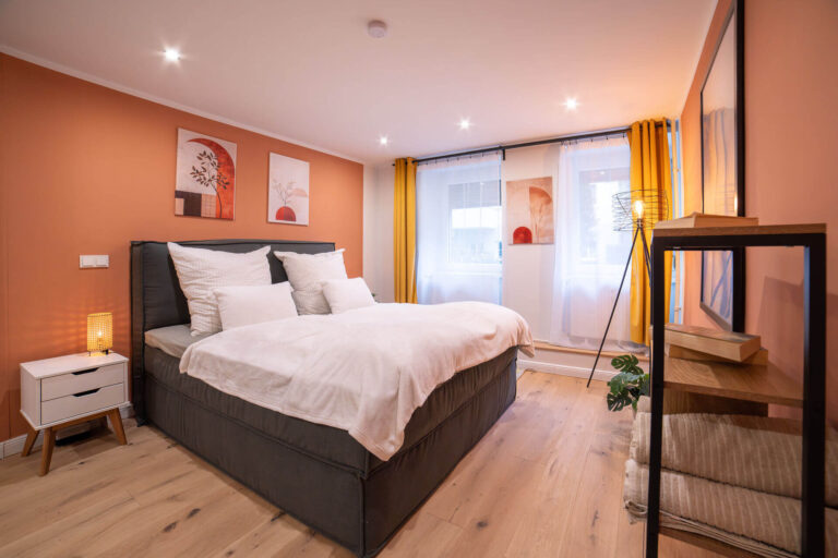 Ferienwohnungen in Berlin mieten mit Blue Chili Apartments. Ferienwohnung 35 Ansicht.